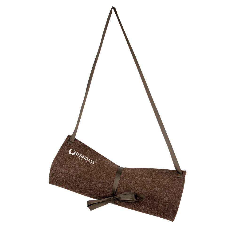 SITZKISSEN-NADELFILZ HEIMDALL mit Trageriemen BRAUN Art.Nr.202113