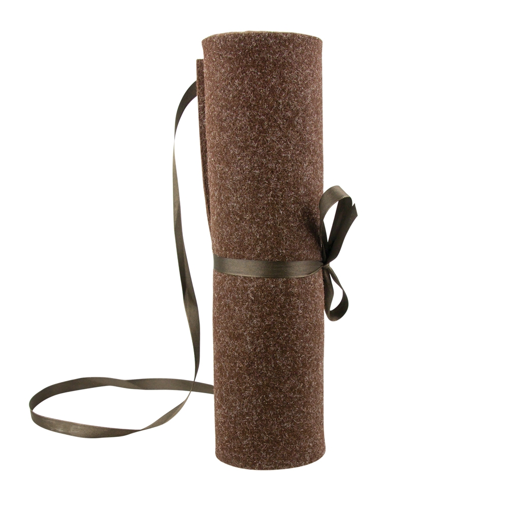 SITZKISSEN-NADELFILZ HEIMDALL mit Trageriemen BRAUN Art.Nr.202113